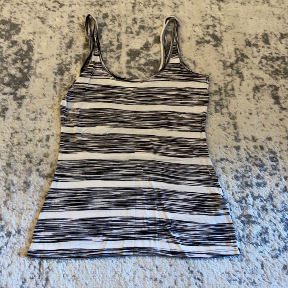 Black & white tank